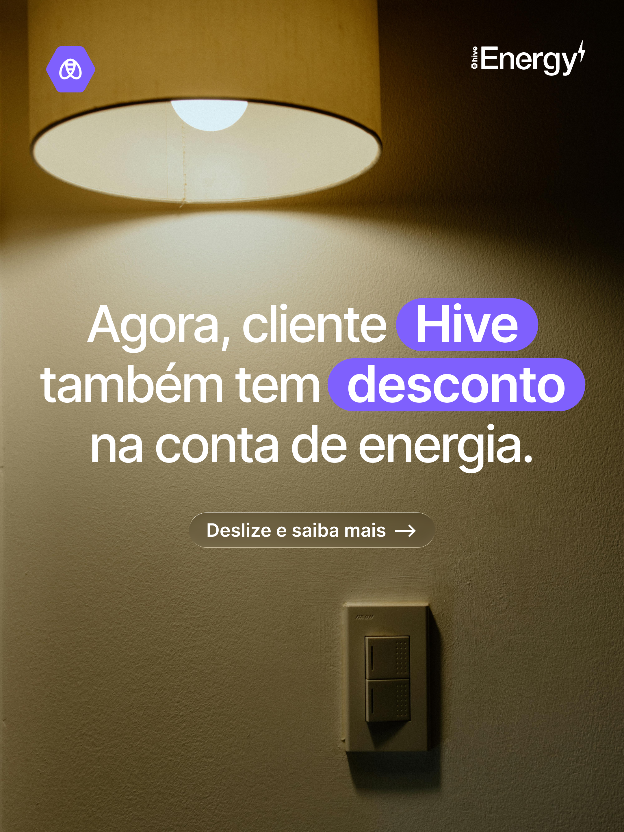 Hive Energy — desconto na energia
